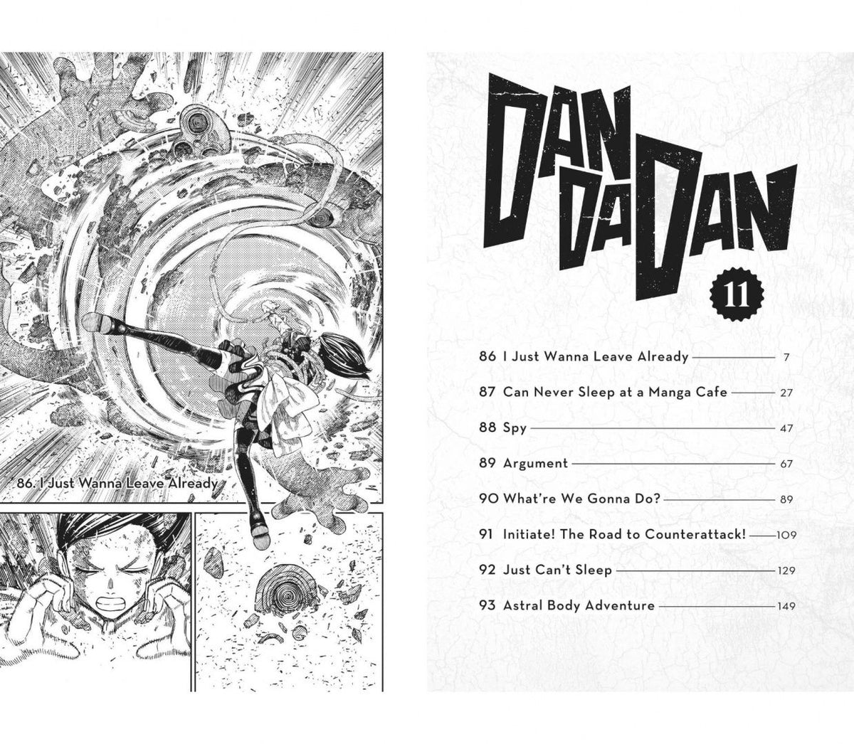 Yukinobu Tatsu: Dandadan. Volume 11