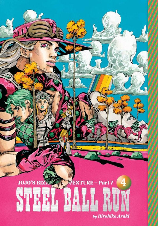Хирохико Араки: JoJo's Bizarre Adventure. Part 7. Steel Ball Run. Volume 4