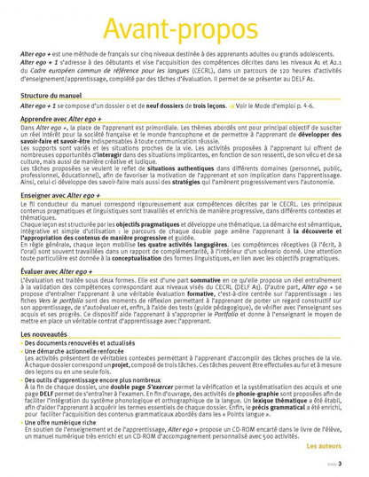 Emmanuelle Daill: Alter Ego+ 1. A1. Livre de l'eleve + Parcours digital (+CD)
