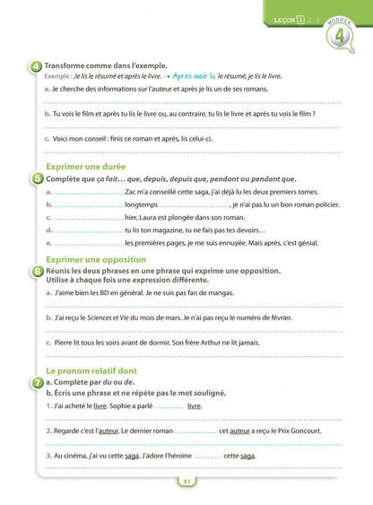 Fabienne Gallon: Adosphere 4. B1. Cahier d'activites (+CD)