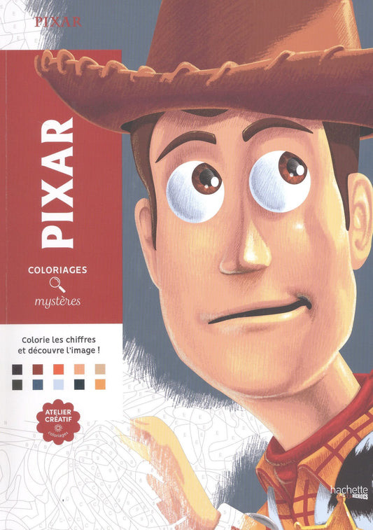 Jérémy Mariez: Раскраска Coloriages mysteres Pixar