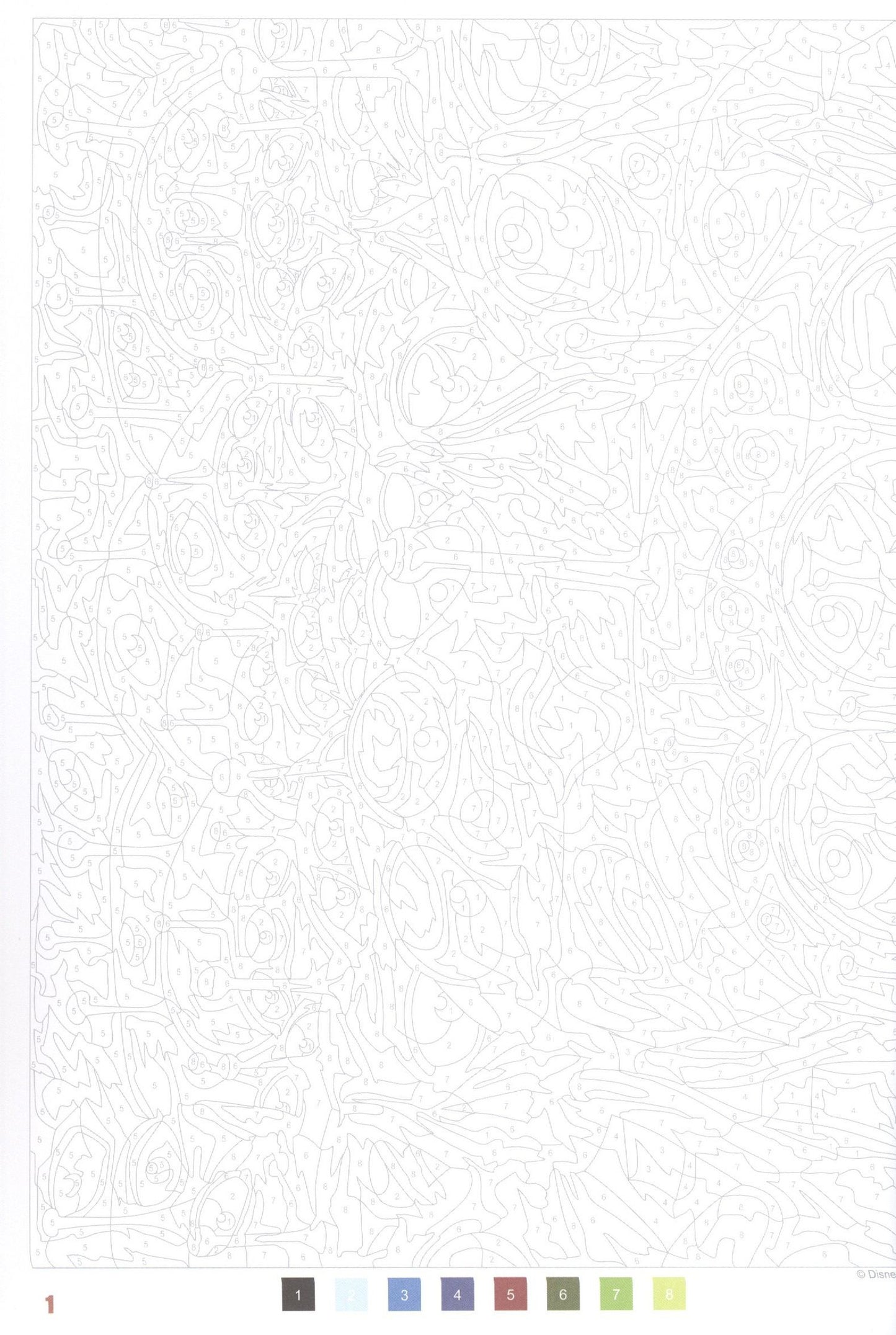 Jérémy Mariez: Раскраска Coloriages mysteres Pixar