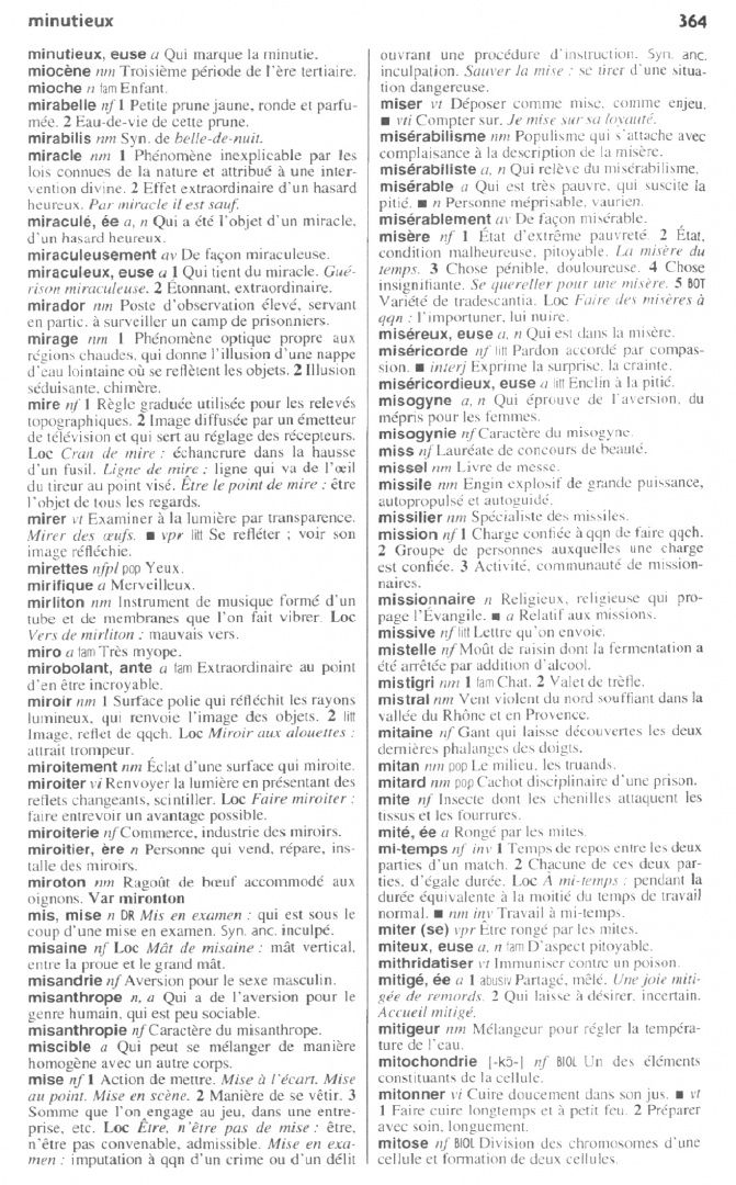 Dictionnaire Hachette