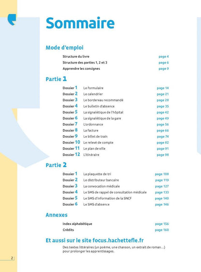 Marie Laparade: Focus. Apprendre à lire en situation. Adultes débutants + corriges