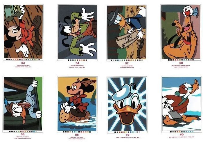 Раскраска по номерам «Coloriages mystères Disney - Mickey, Donald & Co»