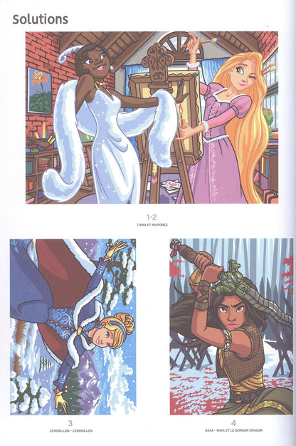 Coloriages mystères Disney - Princesses Tome 2