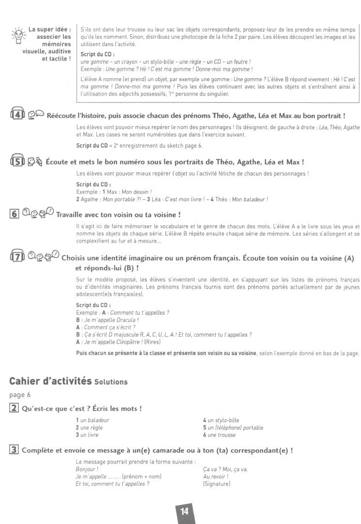 Colette Samson: Amis et compagnie 1. Niveau A1. Guide pedagogique