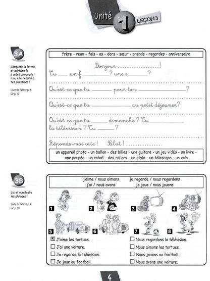 Colette Samson: Alex et Zoé + 2. A1.2. Cahier d'activités