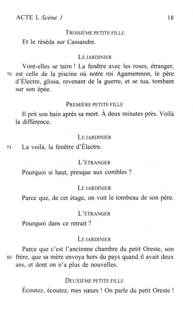 Jean Giraudoux: Electre