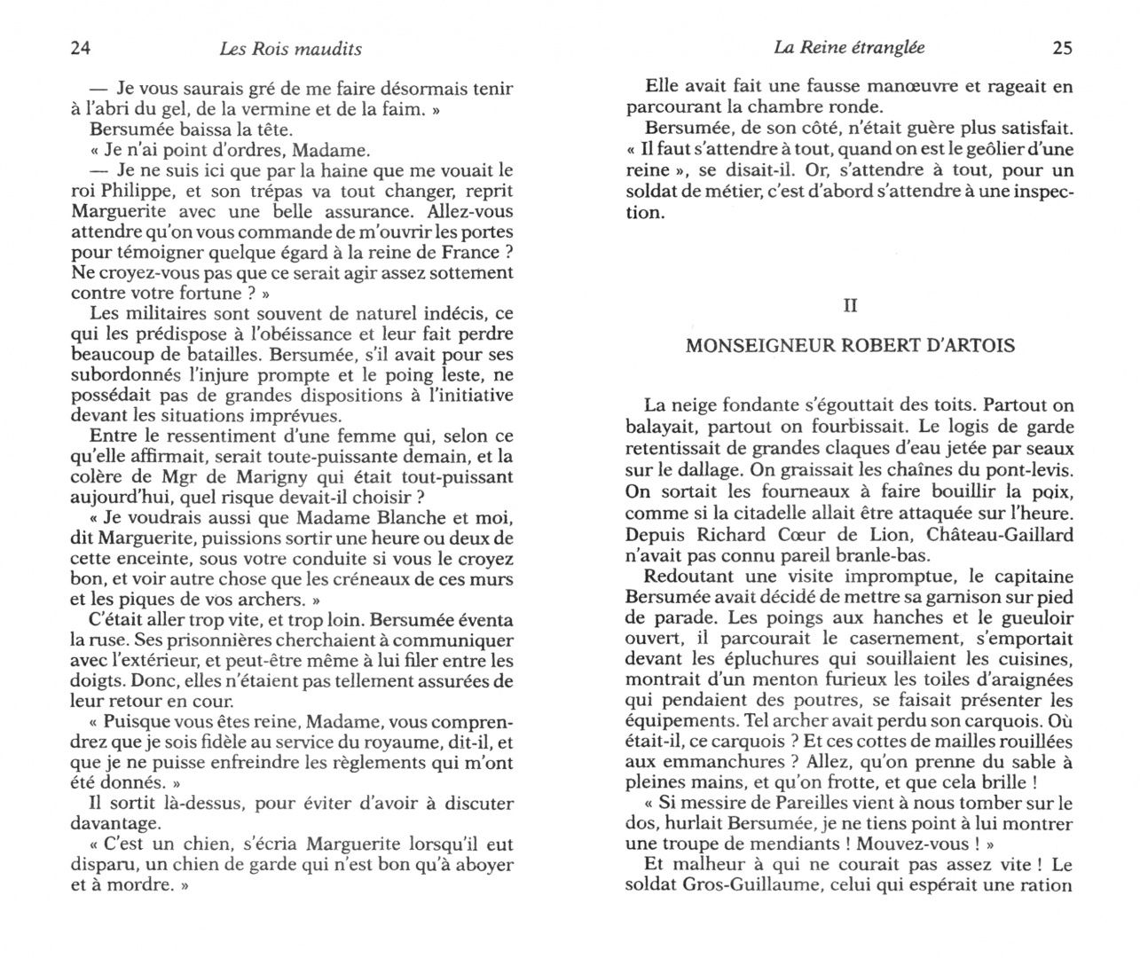 Дрюон Морис: Les Rois maudits. Tome 2. La Reine etranglee