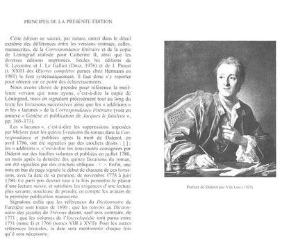 Denis Diderot: Jacques le fataliste et son maitre