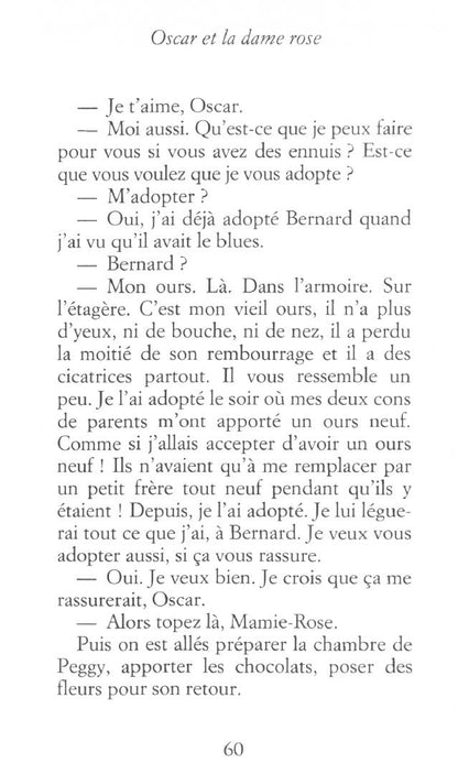 Eric-Emmanuel Schmitt: Oscar et la dame rose