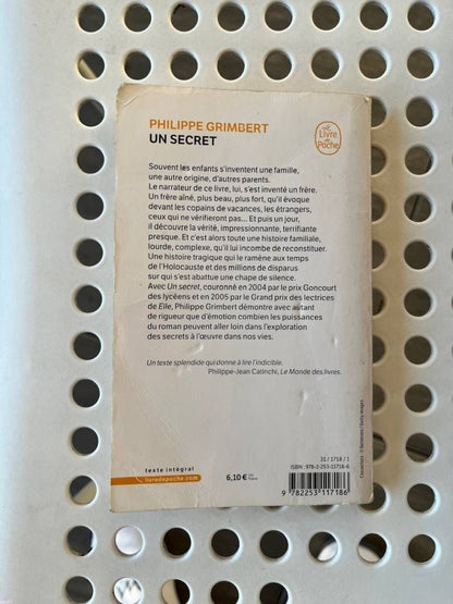 Philippe Grimbert: Un secret