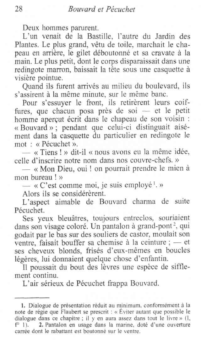 Gustave Flaubert: Bouvard et Pécuchet