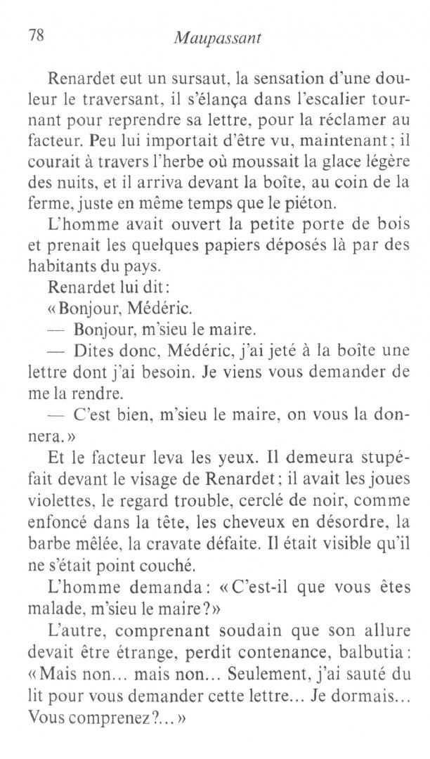 Guy Maupassant: La Petite Roque
