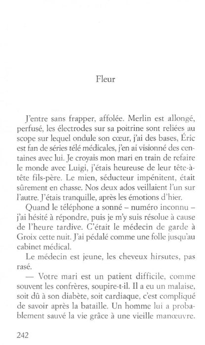 Lorraine Fouchet: Face a la mer immense