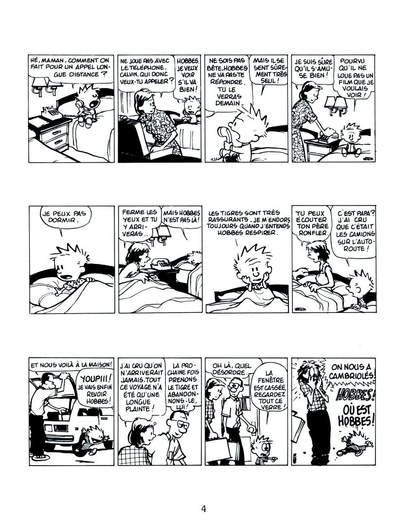Bill Watterson: Calvin et Hobbes. Tome 6. Allez, on se tire!