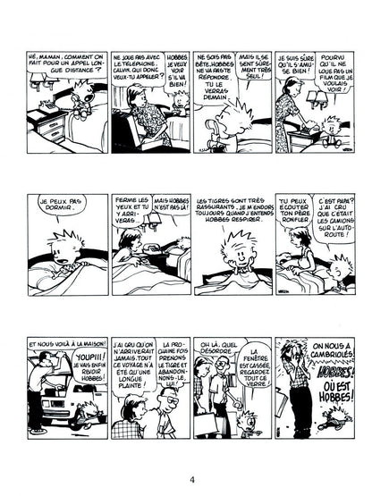 Bill Watterson: Calvin et Hobbes. Tome 6. Allez, on se tire!