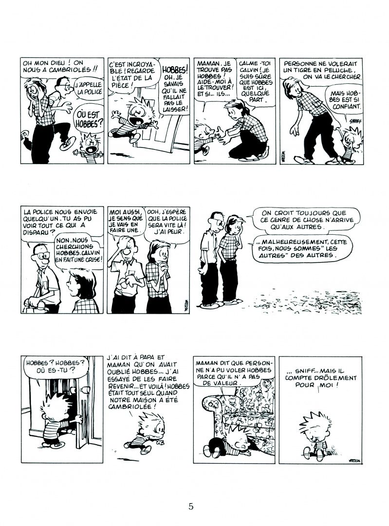 Bill Watterson: Calvin et Hobbes. Tome 6. Allez, on se tire!