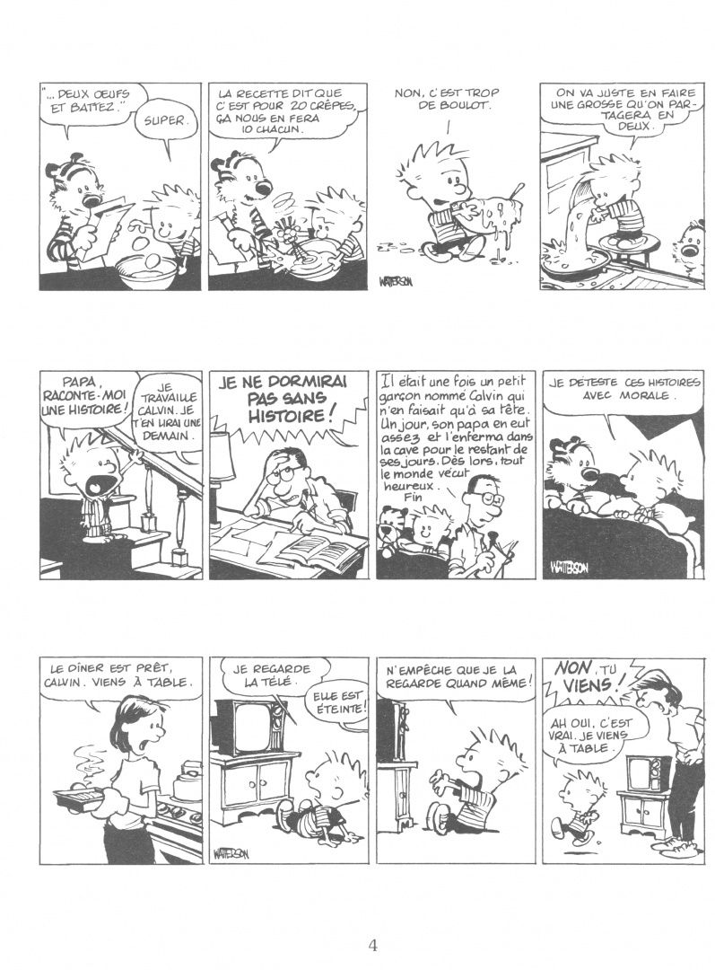 Bill Watterson: Calvin et Hobbes. Tome 12. Quelque chose bave sous le lit!