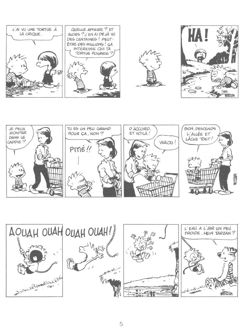 Bill Watterson: Calvin et Hobbes. Tome 12. Quelque chose bave sous le lit!
