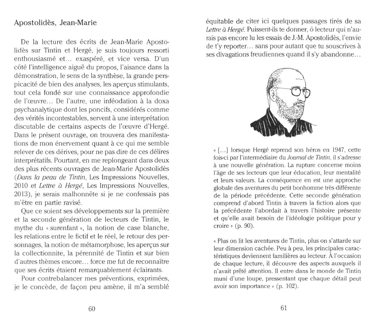 Alain Bouldouyre: Dictionnaire amoureux de Tintin