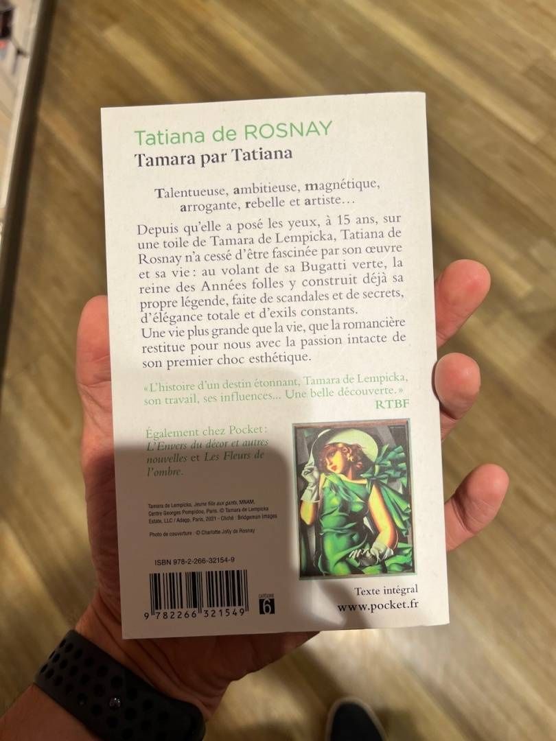 Rosnay de: Tamara par Tatiana. Sur les traces de Tamara de Lempicka