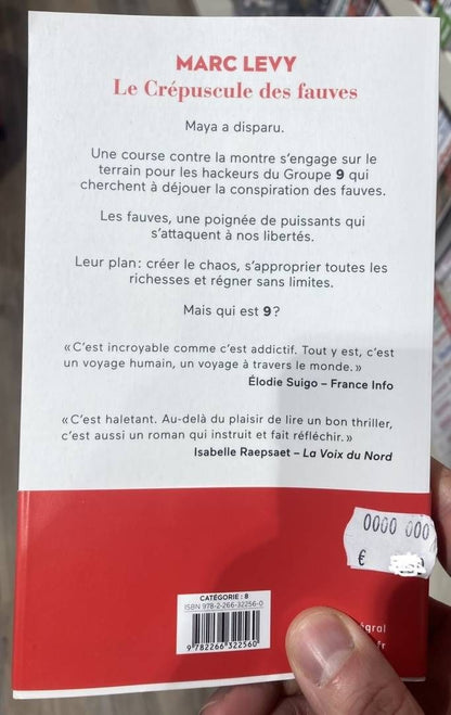 Marc Levy: Le Crepuscule des fauves