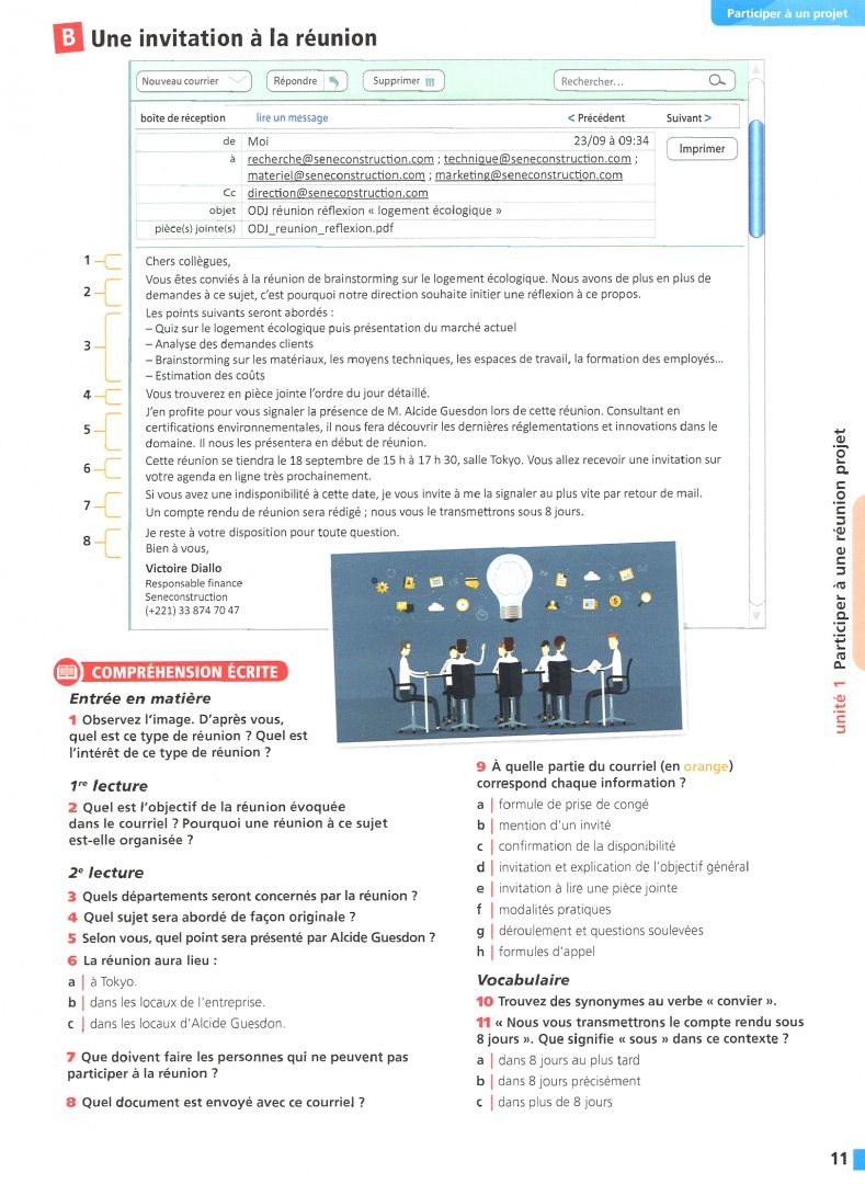 Amandine Diogo: Edito Pro niv. B1 - Module Participez a un projet