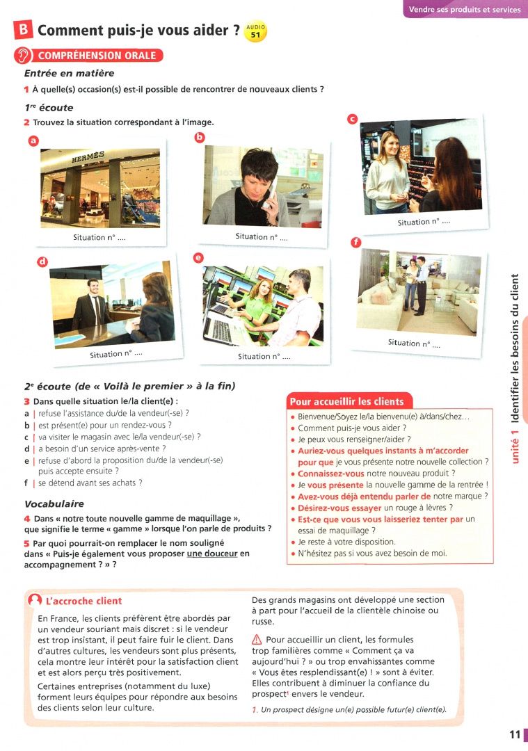 Amandine Diogo: Edito Pro niv. B1 - Module Vendre ses produits et services