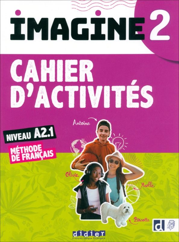 Florence Guemas: Imagine 2. A2.1. Cahier d'activités + Didierfle App (+CD)