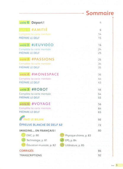 Florence Guemas: Imagine 2. A2.1. Cahier d'activités + Didierfle App (+CD)