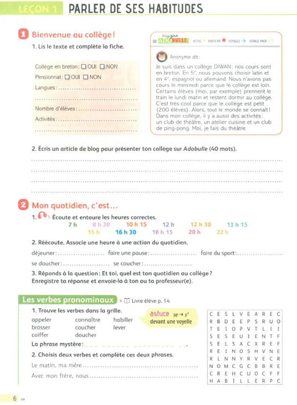 Florence Guemas: Imagine 2. A2.1. Cahier d'activités + Didierfle App (+CD)