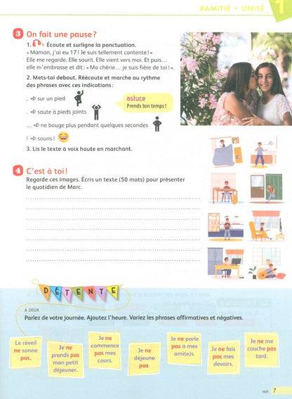 Florence Guemas: Imagine 2. A2.1. Cahier d'activités + Didierfle App (+CD)