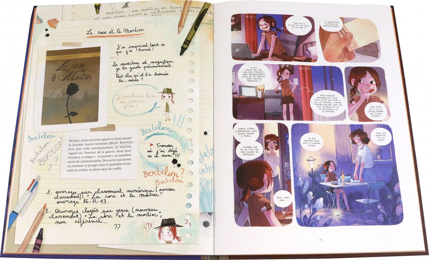 Joris Chamblain: Les Carnets de Cerise. Tome 2. Le Livre d'Hector
