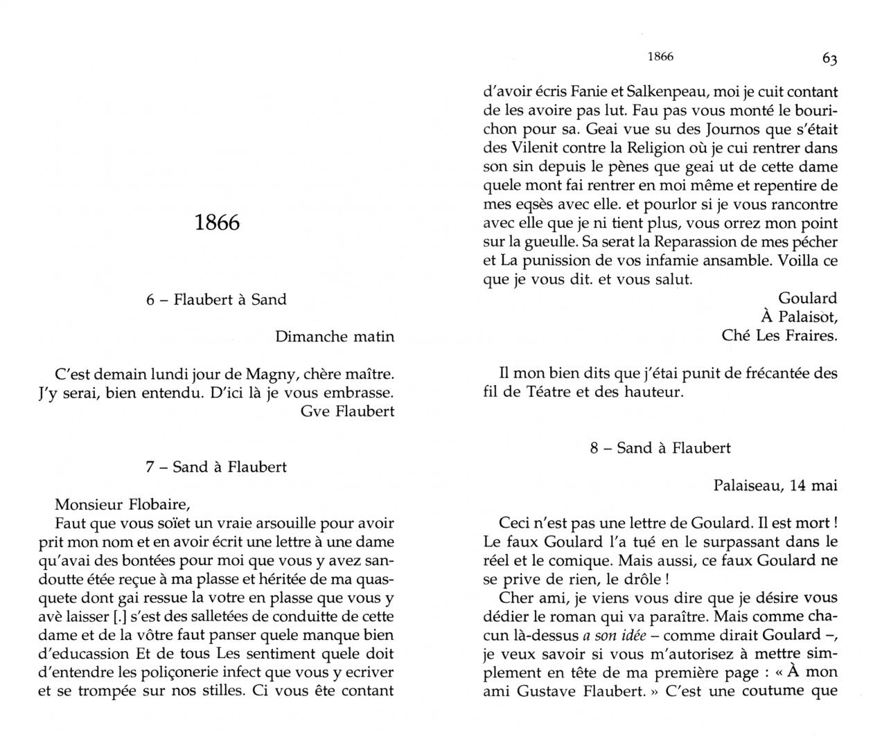 Гюстав Флобер: Tu aimes trop la littérature, elle te tuera