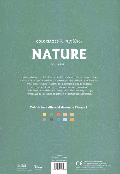 Coloriages mysteres Disney NATURE