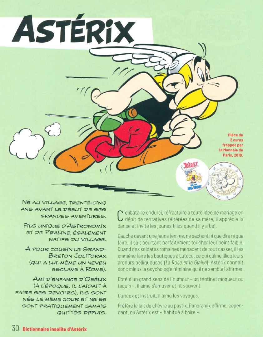 Philippe Durant: Dictionnaire insolite d’Asterix