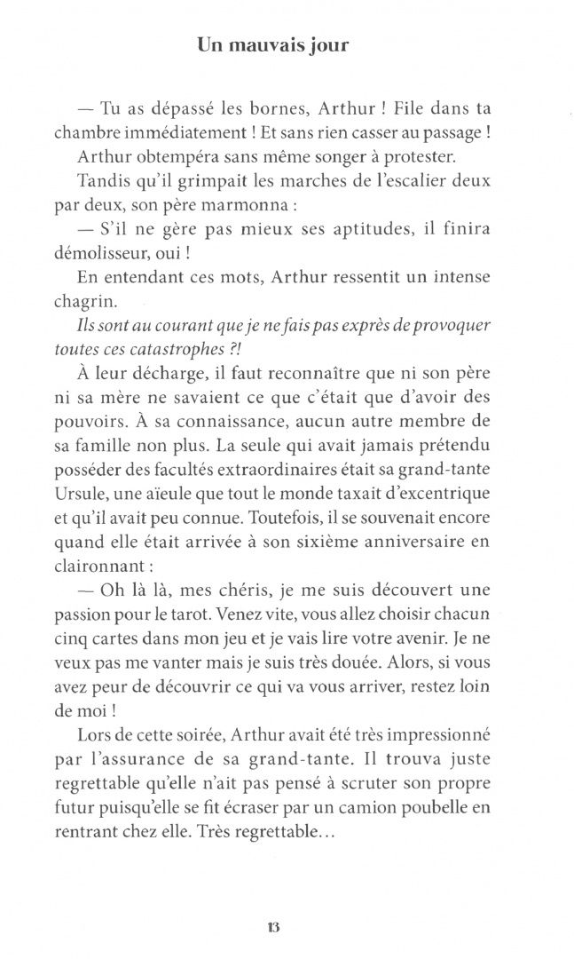 Julien Artigue: Arthur Severin. Des pouvoirs bien encombrants. Tome 1