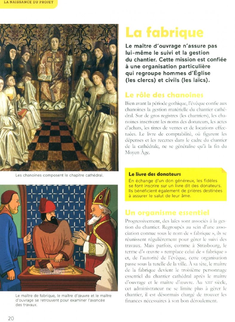 Franсois Icher: Cathedrales. Chantiers au Moyen Age