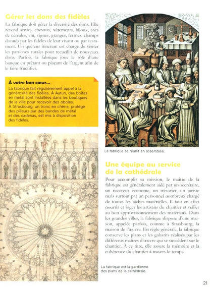 Franсois Icher: Cathedrales. Chantiers au Moyen Age