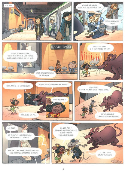 Joris Chamblain: Les Souris du Louvre. Tome 5. La plume et l'épée