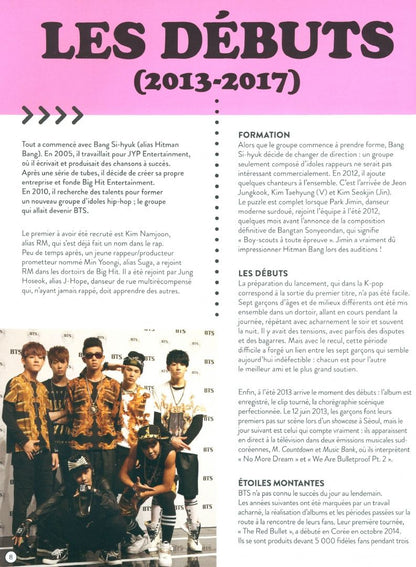 Becca Wright: BTS. Le Fan Guide