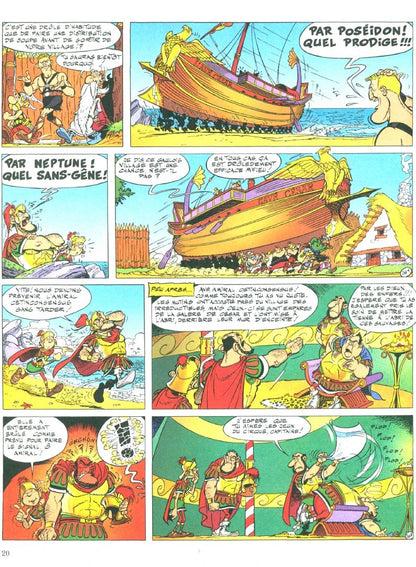 Albert Uderzo: Asterix. Tome 30. La galere d'Obelix. Комикс