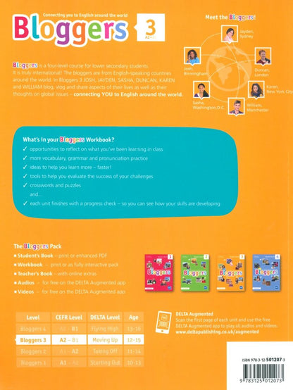 Karen Petteni: Bloggers 3. A2-B1. Workbook with digital extras