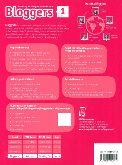 Laura Broadbent: Bloggers 1. A1-A2. Teacher's Book