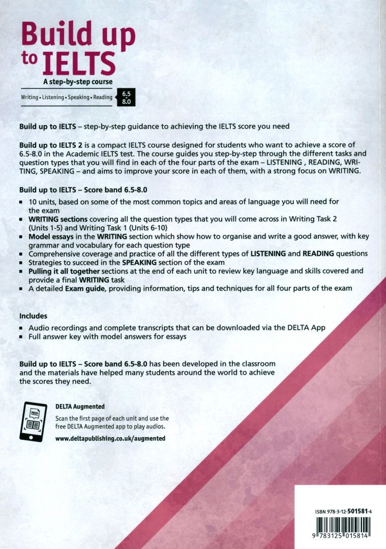 Riccardo Chiappini: Build up to IELTS - Score band 6.5-8.0. A step-by-step course. Student's Book with digital extras