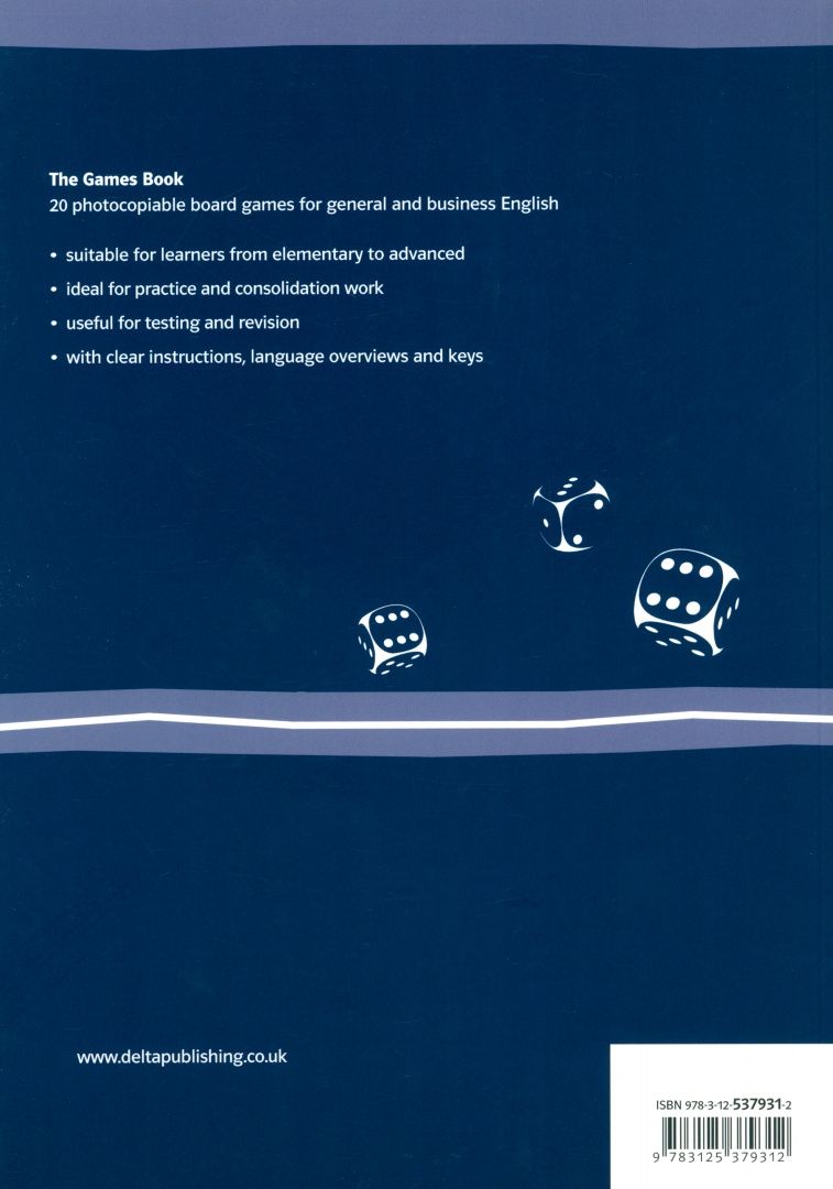 Ann Schmid: The Games Book. 20 photocopiable board games. Book with photocopiable material