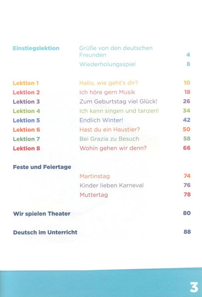 Olga Swerlowa: Hallo Anna 2 neu. Deutsch für Kinder. Lehrbuch mit 3 Audio-CDs