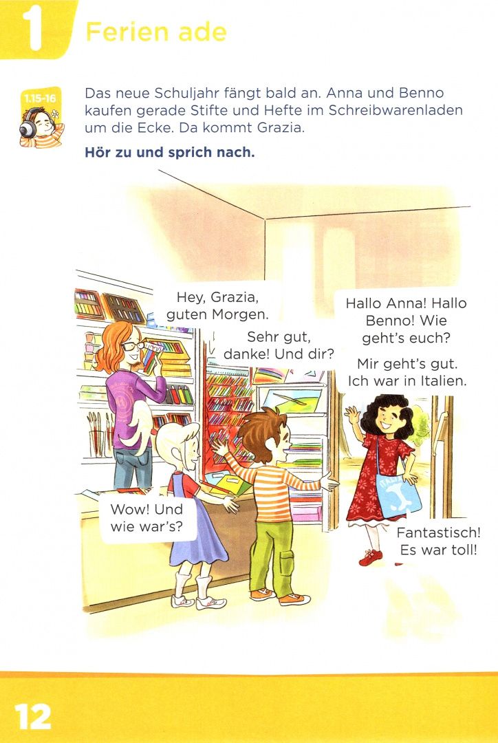 Olga Swerlowa: Hallo Anna Neu 3, Lehrbuch+2 CDs